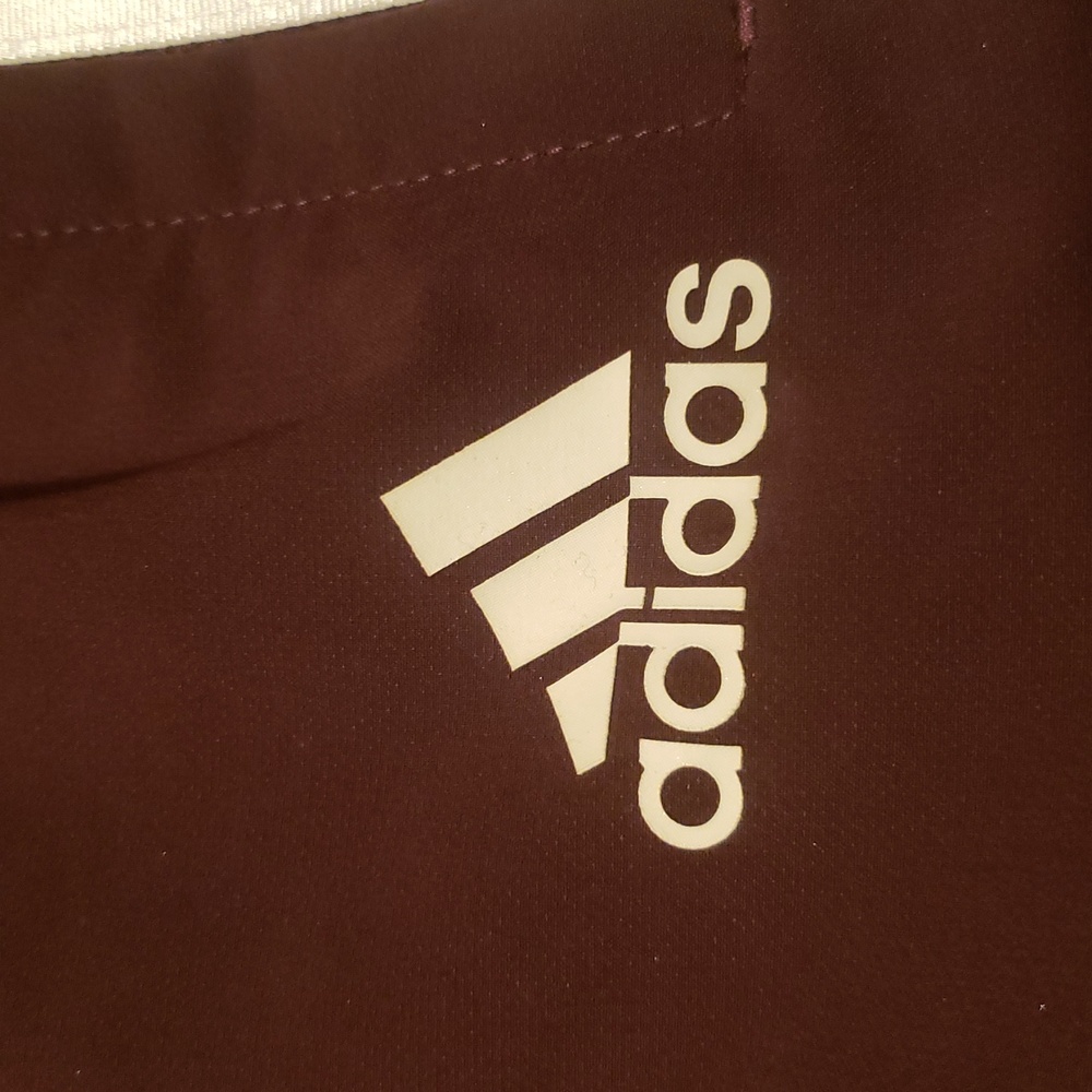 Adidas Women's Tiro Maroon Shorts - Picture 8 of 14